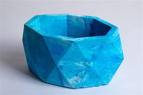 Ovate Planter Cloud - Concrete Breathable porous Planter for Pair of S ...