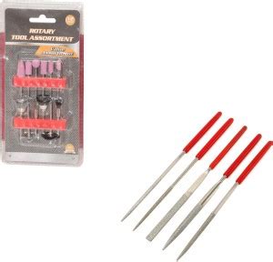 Digital Craft 12Pc Rotary Tools Set,5Pc Diamond File Set,, 12Pc Rotary ...