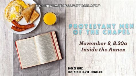 Protestant Men of the Chapel, 520 1st St, Travis Air Force Base, CA ...