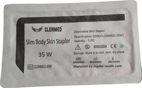 CLONMED DISPOSABEL SKIN STAPLER WITH 35PIN PACK OF 10 Dissection Kit ...