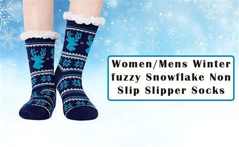 Starvis Woolen Socks for Women,Woollen sock,Winter fluffy Snowflake ...