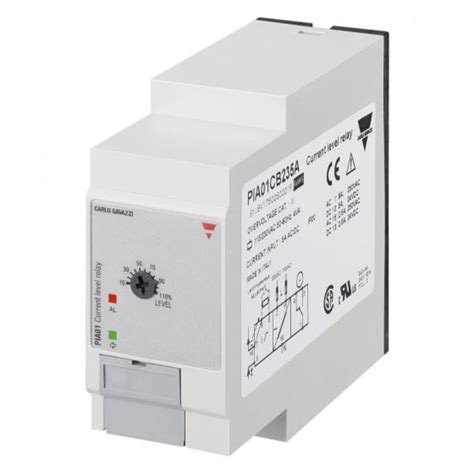 PIA01CB235A Carlo Gavazzi | Carlo Gavazzi Current Monitoring Relay, 1 ...