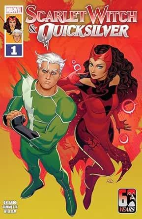 Scarlet Witch & Quicksilver (2024) #1 (of 4) eBook : Orlando, Steve ...