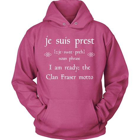 Je Suis Prest Definition - Outlander T-Shirt – GetShirtz