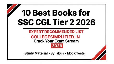 Best Books for SSC CGL Tier 2 2026: Expert Recommended List
