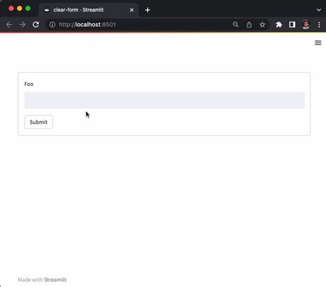 Image result for Streamlit Form Tutorial