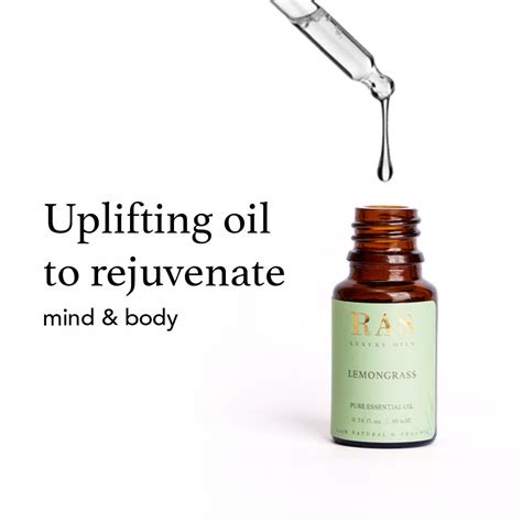 Lemongrass Pure Essential Oil Spa Aromatherapy Diffuser Oils Ras – RAS ...