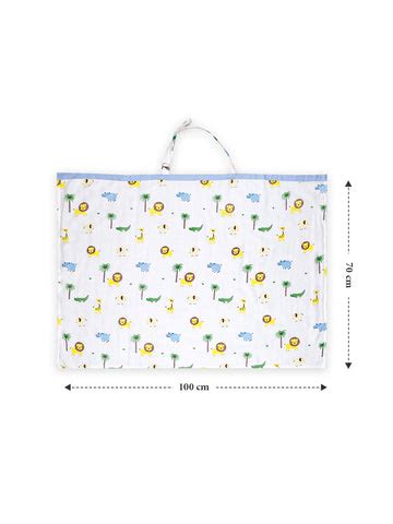 Organic Cotton Muslin Nursing Cover For Breastfeeding Feeding Apron ...
