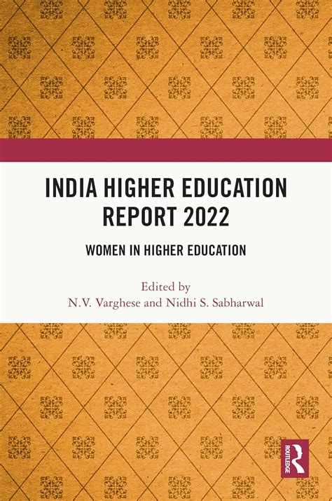 India Higher Education Report 2022: Women in Higher Education eBook ...