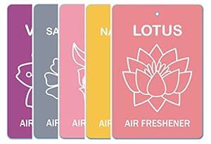 Edelcrafts Car Home Office Paper Hanging Air Freshener (Buy 4 Get 5 ...