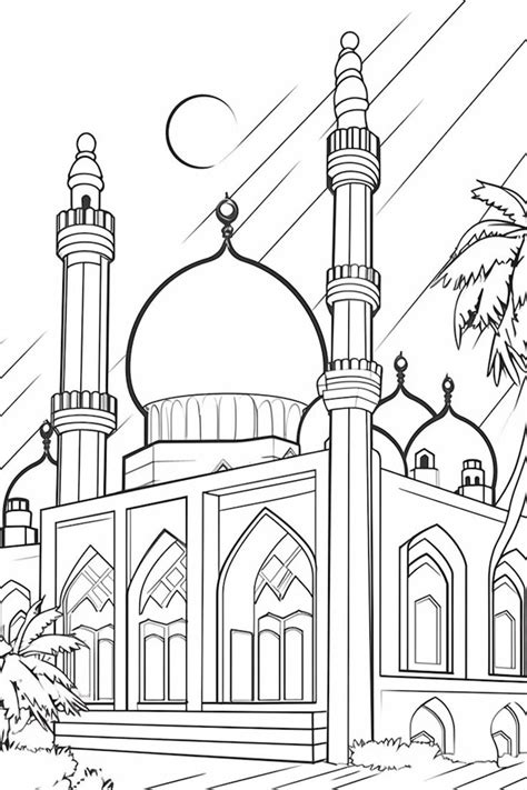 Mosque building coloring Photos - Download Free High-Quality Pictures ...