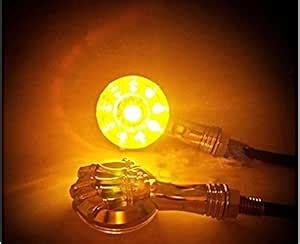 Som's-2X Yellow light Motorcycle Turn Signal Indicator Light Flashers ...