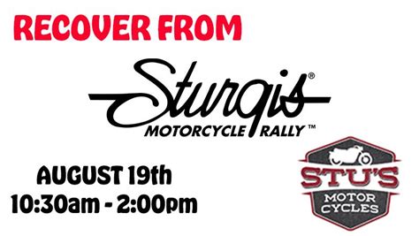Recover from Sturgis at Stus, Stu's Motorcycles of Fort Lauderdale, 19 ...
