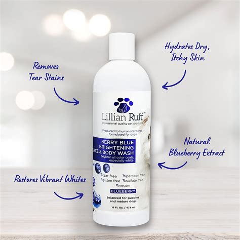 Buy Lillian Ruff Berry Blue Brightening Face and Body Shampoo ...