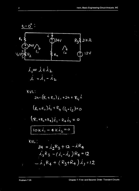 Image result for First Order Transient Analysis