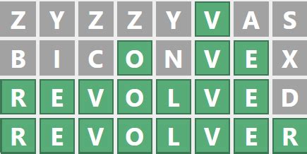 My No Yellows Challenge For 4-8 Letters is completed, I only have a ...