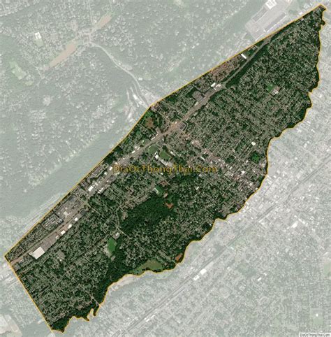Map of North Plainfield borough