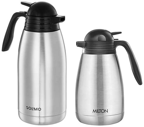 MILTON Thermosteel Carafe 1500 ml - Steel Plain & Milton Thermosteel ...