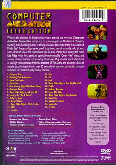 Computer Animation Showcase DVD 的图像结果