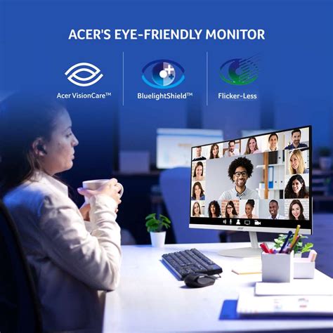 Acer 60.45 cm (24 inch) Full HD LED Backlit IPS Panel with Blue Light ...