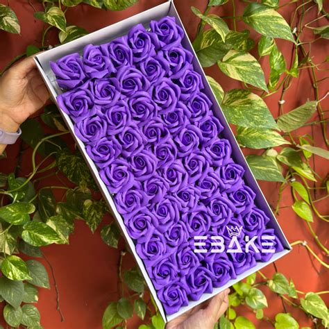 Scented Rose - Purple Full Box (50 Pieces) – EBAKE