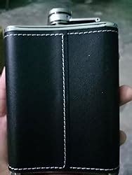 Buy AUGEN Hip Flask Stainless Steel Leak Proof Bronze 8oz (230ml ...