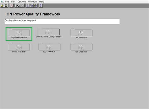 How to trigger a sag/swell waveform capture by monitoring the status of ...