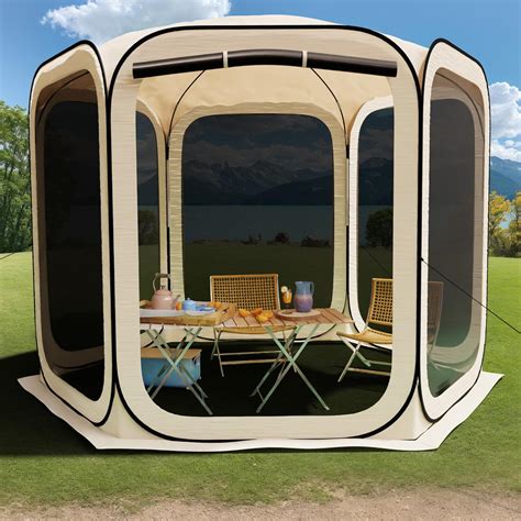 Amazon.com : HOOYEAH Pop-up Screen House Tent, Portable Screen Room ...