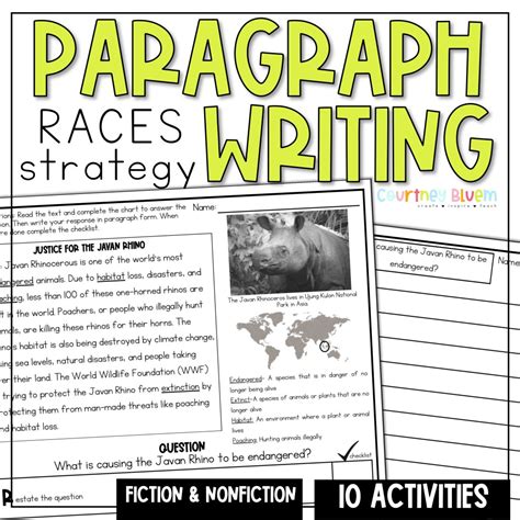 How to Use the RACE Writing Strategy with Students - Create Inspire Teach