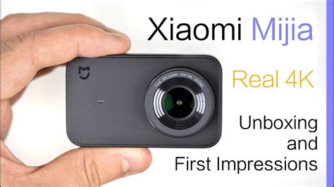 Xiaomi Mi Mijia 4K Action Camera - Unboxing and First Impressions - YouTube