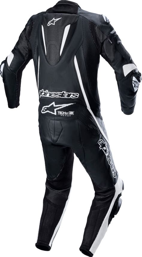 Buy Alpinestars Fusion One Piece Leather Suit - Black/White Online ...