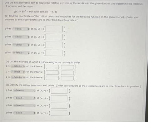 First Derivative Test Relative Extrema 的图像结果