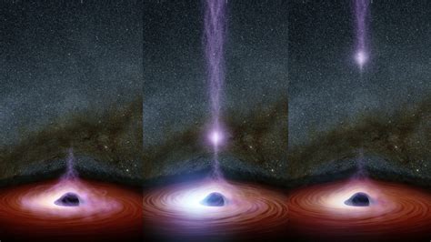Black hole "shot" an X-ray beam