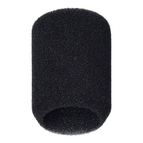 Shure A85WS Black Foam Windscreen for SM85, SM86, SM87A and BETA87A ...
