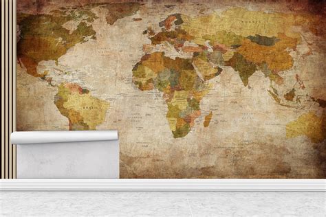 Image result for World Atlas Wall Map