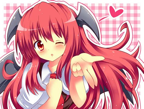 Anime Girl Blowing Kiss at vankorbinblog Blog