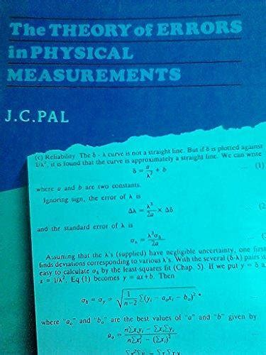 Amazon.in: Buy THE THEORY OF ERRORS IN PHYSICAL MEASUREMENTS Book ...
