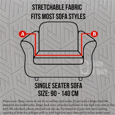 Universal Jacquard Grain Texture Fabric Sofa-Charcoal – House of quirk