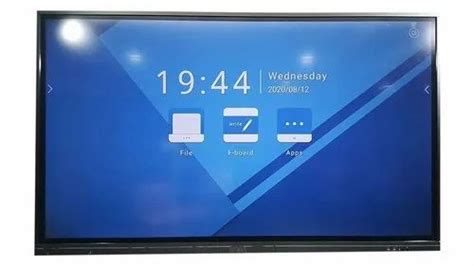 Interactive Flat Panel - 75 Inch Interactive Panel Service Provider ...
