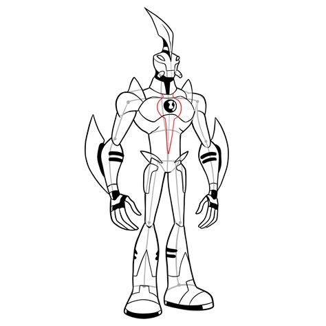 How to draw Way Big (Ben 10 Reboot) - SketchOk