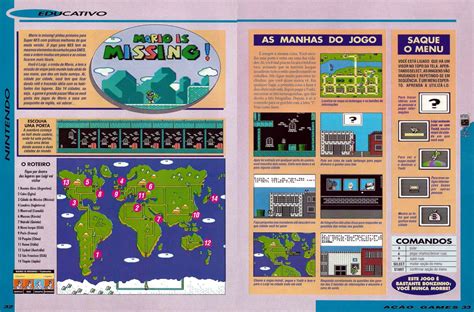 Mario is Missing! do NES na Ação Games Nº 43