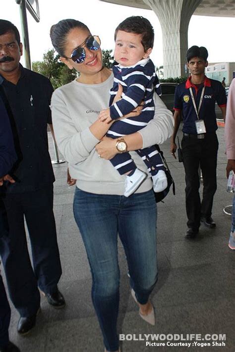 Kareena Kapoor Khan tries to calm down a CRYING Taimur and we have it ...