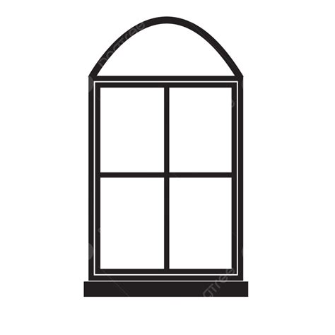 Window Clip Art Black And White
