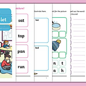 CVC Word Activity Booklet | Primary Resources