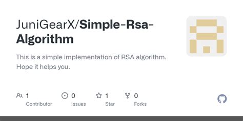 RSA Algorithm Simple Example 的图像结果