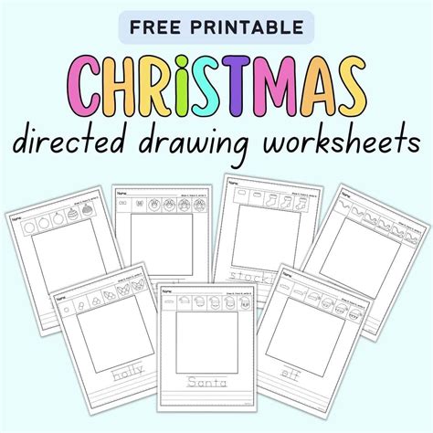 Kindergarten Christmas Directed Drawing at Nathan Brodzky blog