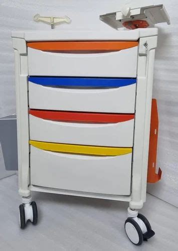 Medical Cart Crash Cart - Abs Emergency Crash Cart Trolley Manufacturer ...