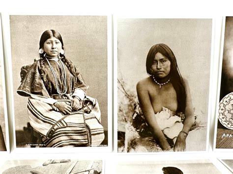 Azusa Vintage Postcards of Native American Women - Lot of 8 - Etsy