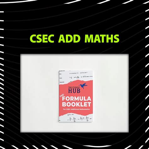 Rezultat imagine pentru CSEC Maths Formula Booklet