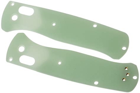 Flytanium Benchmade Bugout Scales, jade G10 | Advantageously shopping ...